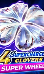 4 Supercharged Clovers Super Wheel